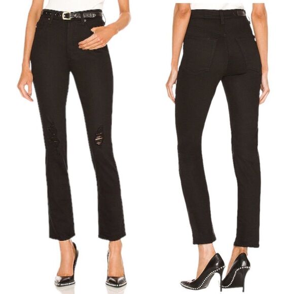 Ag Adriano Goldschmied Denim - AG Alexxis Slim Jean in Blackboard!